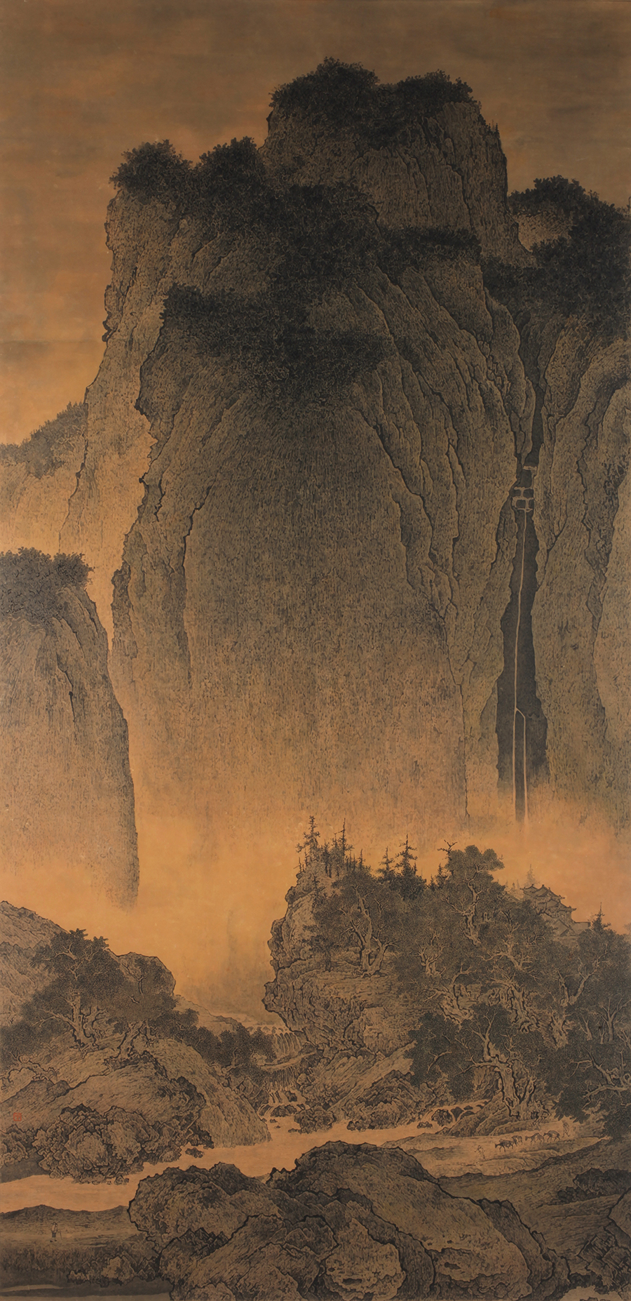 방범관 계산 행려도