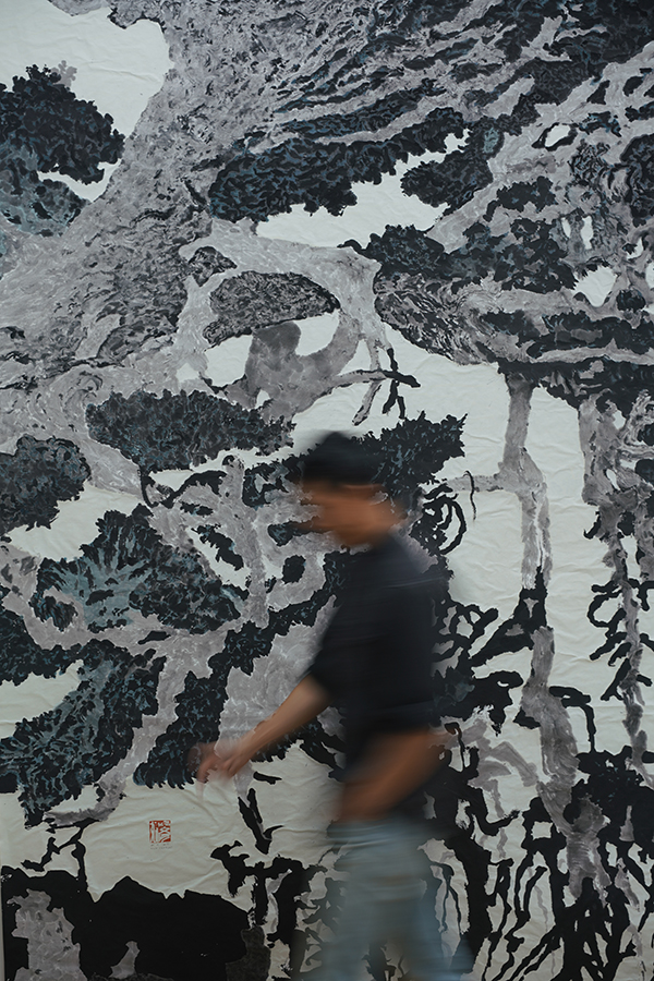 올드트리 시리즈 설치 후 장면