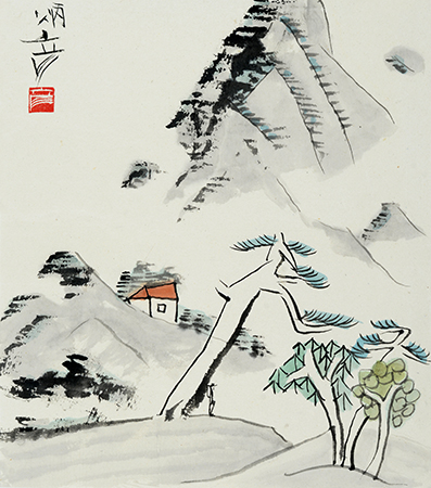 장병언 방 팔대산인