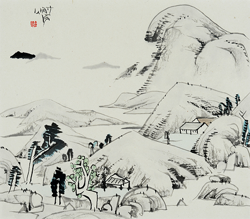 장병언 방 팔대산인