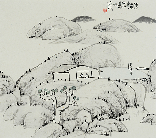 장병언 방 팔대산인