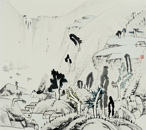 장병언 방 팔대산인