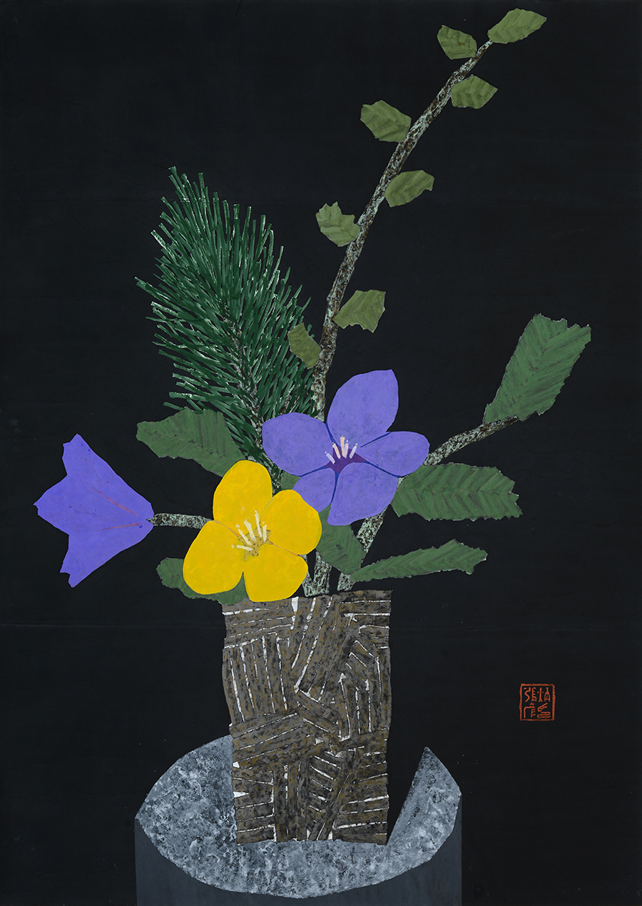 블랙 플라워 005