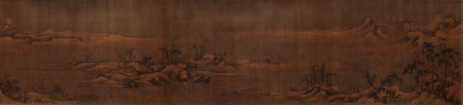 곽희, Rivers and Mountains in Snow, 11th_century, northern_song, ink_and_opaque_colors_on_silk — Toledo Museum of Art, structural_source_for:chapter_08