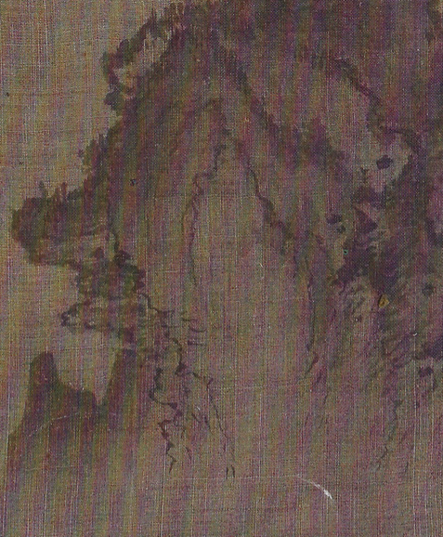 전 안견, One Leaf from the Eight Views of the Four Seasons, 15th_century, joseon, ink_on_silk — National Museum of Korea, structural_source_for:chapter_08