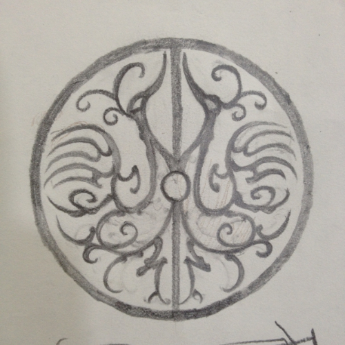 Seal Design, 2015, seal_design_original_drawing, pencil_on_paper, dimensions_unknown — 장병언/Jang Byeong Eun/張炳彥/Eastbrush, seal_design