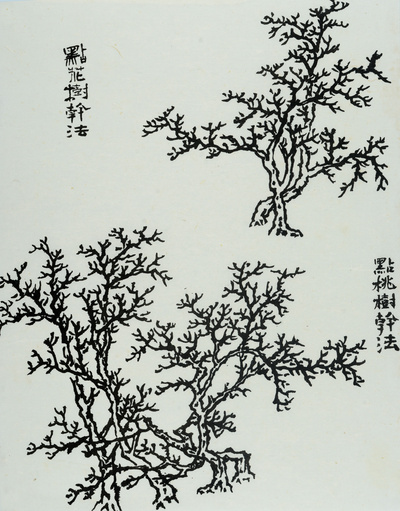 장병언 jang byeong eun 張炳彥 / 방倣개자원화보 수보편 / Ink on paper / 크기 미상 / 2006