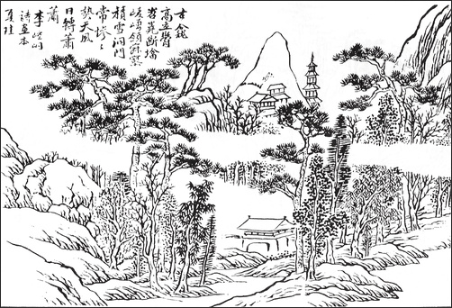 왕개 외 Wang Gai and others 王槩等 / 개자원화보 모방명가화보편 / 목판 인쇄본 