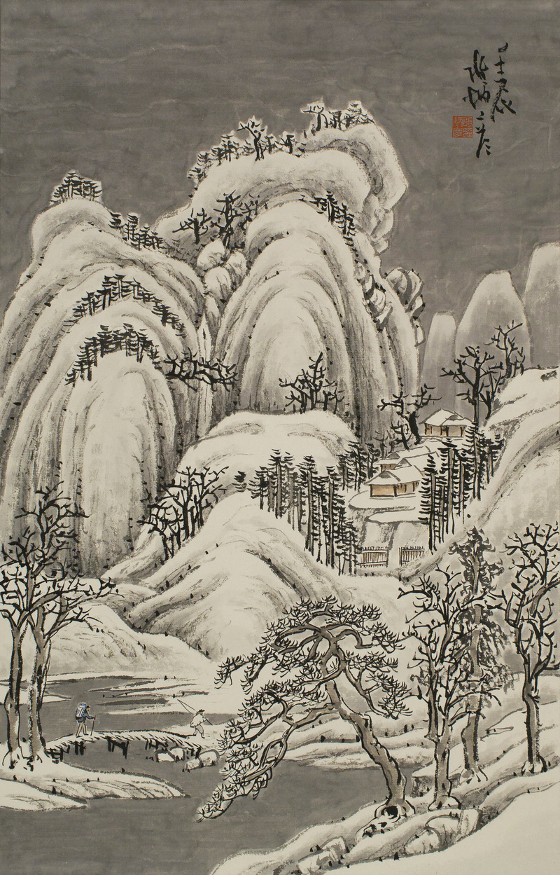 장병언 / 방倣개자원화보 모방명가화보편 / 수묵담채 / 67 × 43 cm / 2012