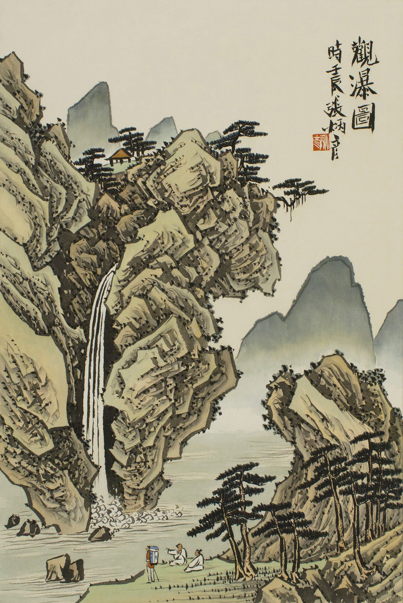 장병언 / 방倣개자원화보 모방명가화보편 / 수묵담채 / 65 × 43.3 cm / 2012